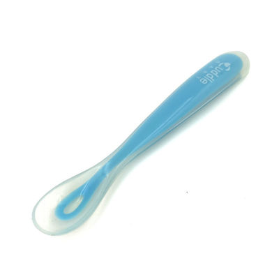 BPA Free Silicone Rubber Supplies Łyżka do karmienia miękka dla noworodka