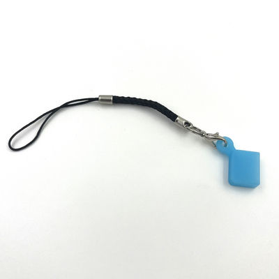 Nieszkodliwa przenośna silikonowa osłona USB przeciwpyłowa czerwony niebieski biały kolor
