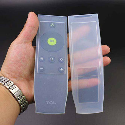 Odporny na wstrząsy, wodoodporny, pyłoszczelny, przezroczysty silikon TCL TV Remote Control Cover/Etui/rękaw