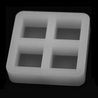 Bezzapachowa silikonowa kwadratowa taca na kostki lodu Forma blokowa 60x60x15mm Uniwersalna