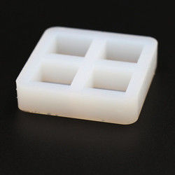 Bezzapachowa silikonowa kwadratowa taca na kostki lodu Forma blokowa 60x60x15mm Uniwersalna