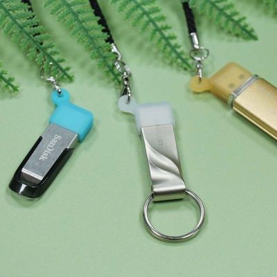 Bezzapachowa olejoodporna silikonowa osłona portu USB, przenośna silikonowa nasadka USB