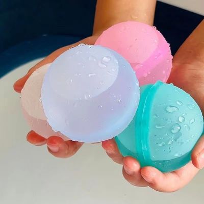 Wielokrotnego użytku silikonowe kulki z bombą wodną Balony do basenu dla dzieci Gry wodne na plaży