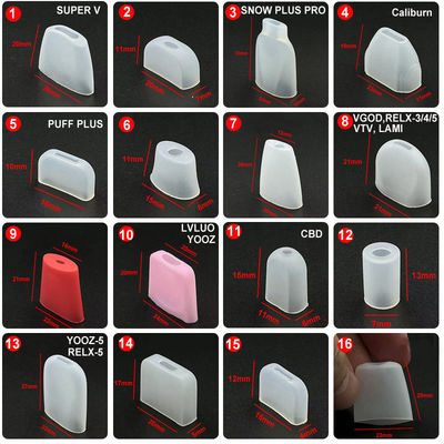 Jednorazowe 810 510 silikonowe materiały gumowe Drip Tip Trwałe dla e-papierosów